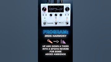 How to add harmonies to your voice using the H90 Harmonizer®