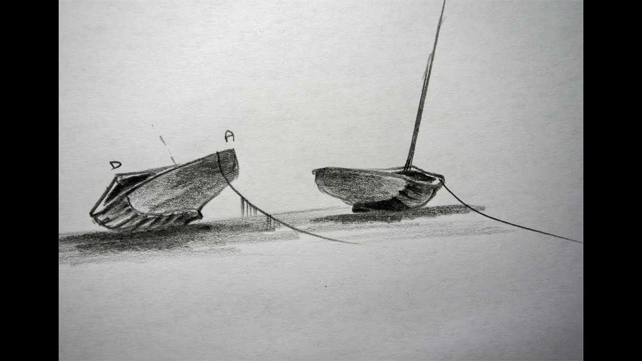 Moody Views Drawing simple boats