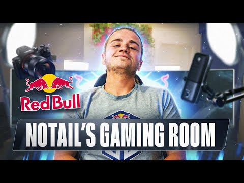 Red Bull helped N0tail create the gaming room of his dreams!