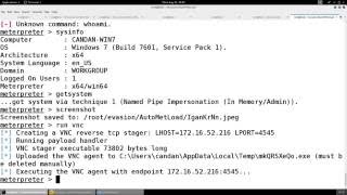 Metasploit Usage and Meterpreter Part #2