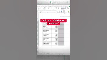 Así hace un experto una lista desplegable en Excel. 🙂‍↔️📌#excel #exceltutorial