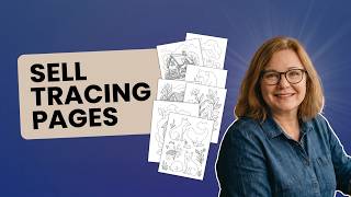 How to Make & Sell Tracing Pages on Etsy (Alura, ColorBliss & Canva Workflow)