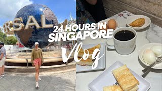 Local Breakfast in Singapore & Universal Studios | Sandra Samson Vlog | Emirates Cabin Crew Layover screenshot 1