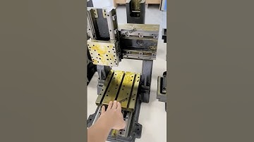 Do you like the cast iron parts of this mini machine?#cncmachine #creative cnc #diy #design #fyp