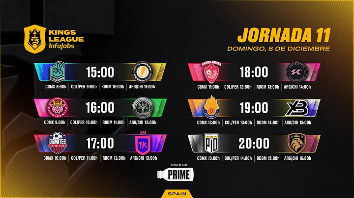 👑 Kings League InfoJobs - JORNADA 11 ⚽ #KINGSLEAGUEJ11
