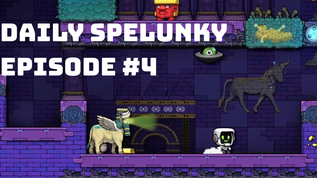 Noob attempts to beat Spelunky 2 #4