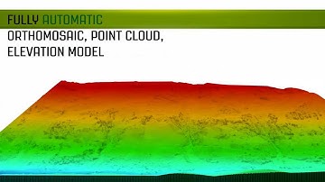 Pix4D: convert thousands of aerial UAV imagery into 3D elevation model and mosaic