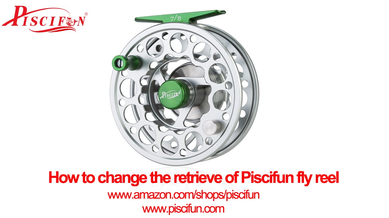 How to change the hand retrieve of Piscifun fly reel 