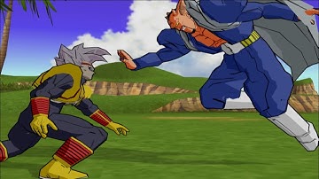 DBZ Infinite World - Dabura vs Baby Vegeta