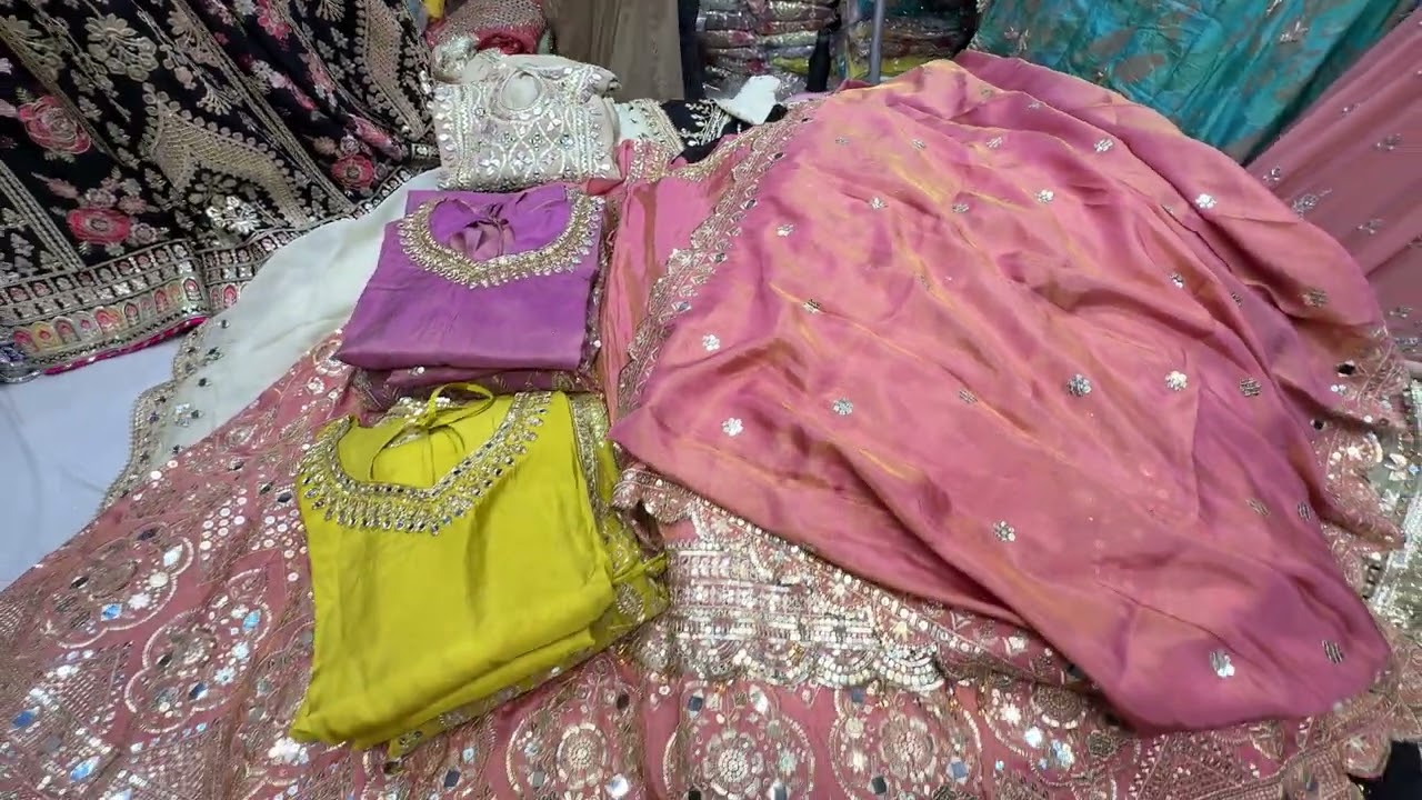 🛍️ Delhi’s Biggest Ethnic Wear Market | Sharara, Garara, Skirt & Anarkali Dresses