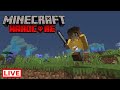 100 days in Hardcore Minecraft BUT all the mobs are invisible
