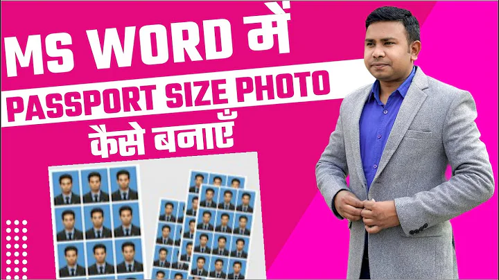 Easy Tutorial: How to Make Passport Size Photos in MS Word