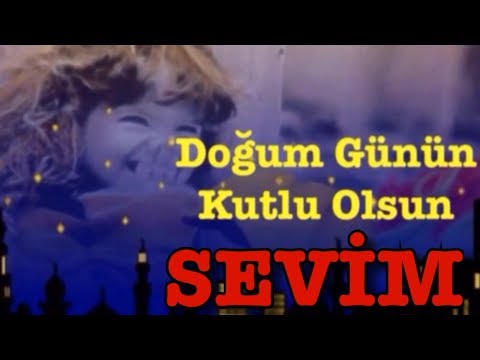 SEVİM İYİ Kİ DOĞDUN :)  3. KOMİK DOĞUM GÜNÜ MESAJI 🎂 *ABİDİN KUKLA*