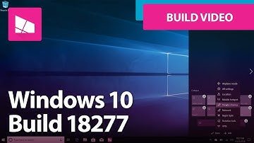 Windows 10 Build 18277 - Action Center, Focus Assist, Windows Search + MORE