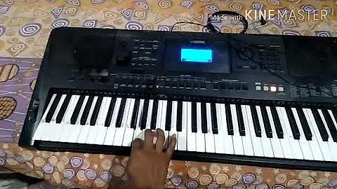 Aj amay sopno dekhabi ay 🎹 piano tutorial power movie song