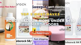 Best Robot Vacuum Mops Under $150 For Hard Floors on AliExpress | Review - 480ML Floor Cleaning Solu
