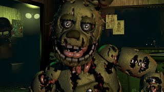 ALL JUMPSCARES | FNaF 3 (Five Nights at Freddy's 3) Resimi