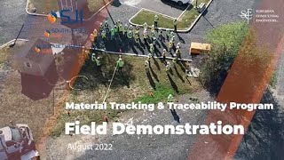 SJI Materials Tracking & Traceability Field Demonstration screenshot 4