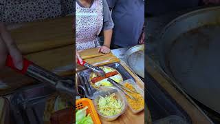 街头美食|手抓饼层层酥脆,刚出锅就香翻了!🥞🔥 | Street Food China#streetfood #food #小吃 #夜市 #美食
