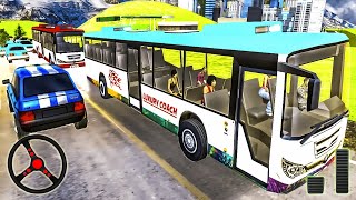 Offroad Bus Driving 2019 - Uphill Public Transport Driver Simulator | Android Gameplay screenshot 5