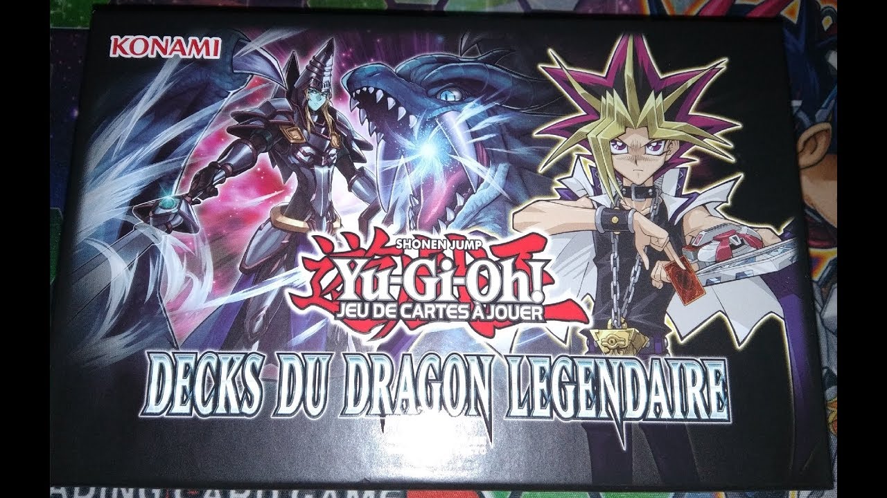 YuGiOh! Ouverture DECK DU DRAGON LÉGENDAIRE (LEDD) YouTube