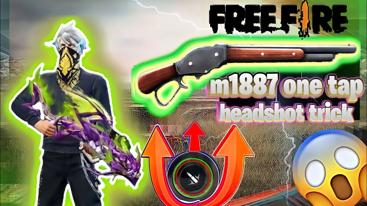 Top 4 Secret Headshot Trick For M1887 Ump & Desert Eagle 😱 || One Tap ...