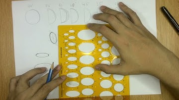 How to use ellipse template