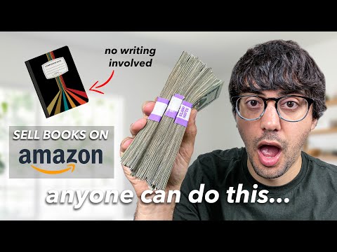 Make $1700 A Month Selling Books On Amazon - Easy Side Hustle - No Writing Required