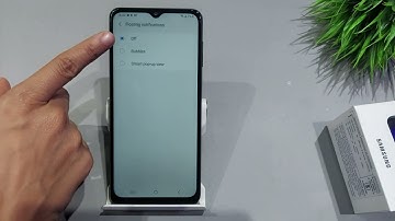 Samsung galaxy a03 core,a03s notification bubble setting | Notification bubble kaise hataye