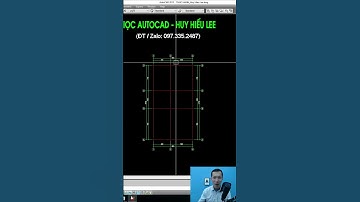 Vẽ tim trục nhanh trong Cad