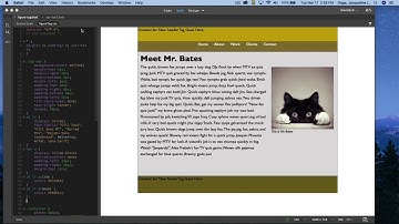 Dreamweaver CC 2020 -  Figure Tag Adding Navigation to a layout Part 2
