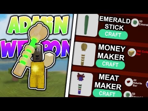 Noob Trolling With Moneymaker Pvp Admin Weapon Roblox Booga