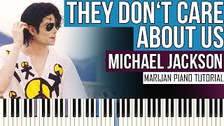 Video voorbeeld van "How To Play: Michael Jackson - They Don't Care About Us | Piano Tutorial"