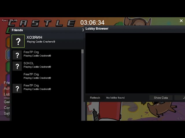 Playing Castle Crashers with the new GestureWorks Gameplay remote for  Android.