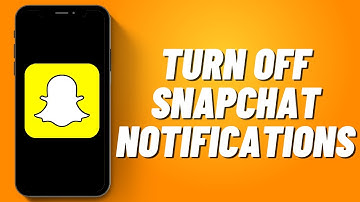 How to Turn Off Snapchat Notifications iPhone (2023)