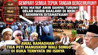 DISAKSIKAN PARA NAQOBAH DUNIA LSG!! BAALAWI AKHIRNYA SAH DITAMATKAN 3 MANUSKRIP WALI 9 DIBUKA ISINYA