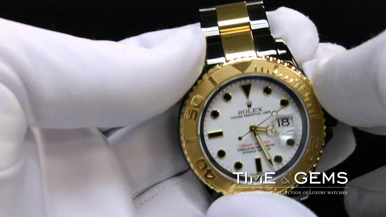 yacht master 1 two tone