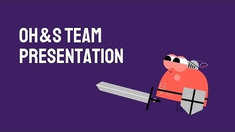 OH&S Team Presentation Video Template (Editable)