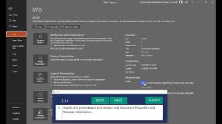 Microsoft Office Specialist (MOS) certification simulator PowerPoint (Exam 422)