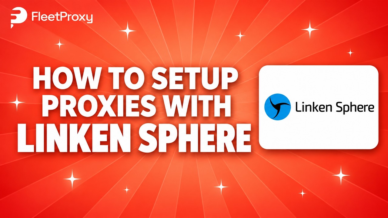 Video thumbnail: How to Set Up a Proxy in Linken Sphere - full video tutorial