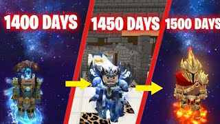 I Survived 1500 Days In Skyblock | Blockman Go | FurtherXT