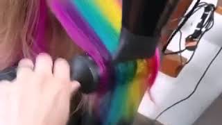 Gökkuşağı Renkli Saçlar /Rainbow Color Hair Resimi
