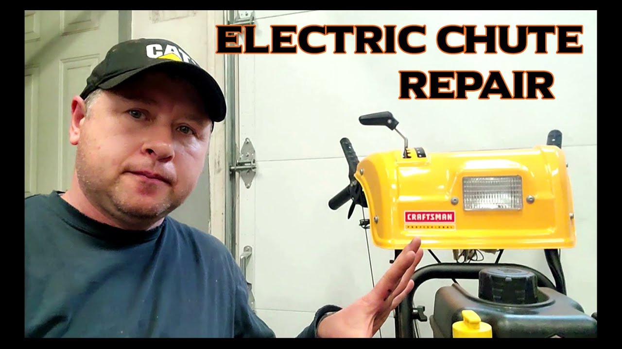 Craftsman Snowblower Electric Chute Repair Easy Repair YouTube