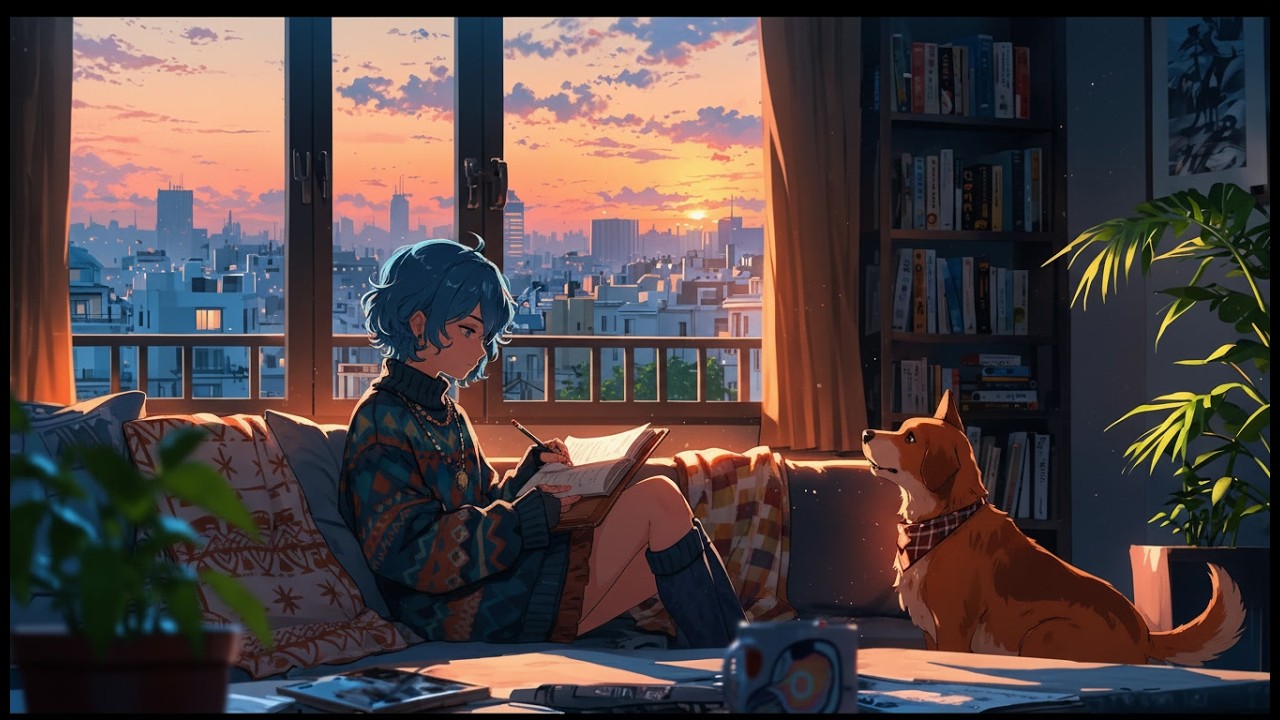 Soft Desk Sunrise – Lofi Focus (FULL VERSION)