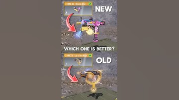 New vs Old Legendary MAC10 in CODM