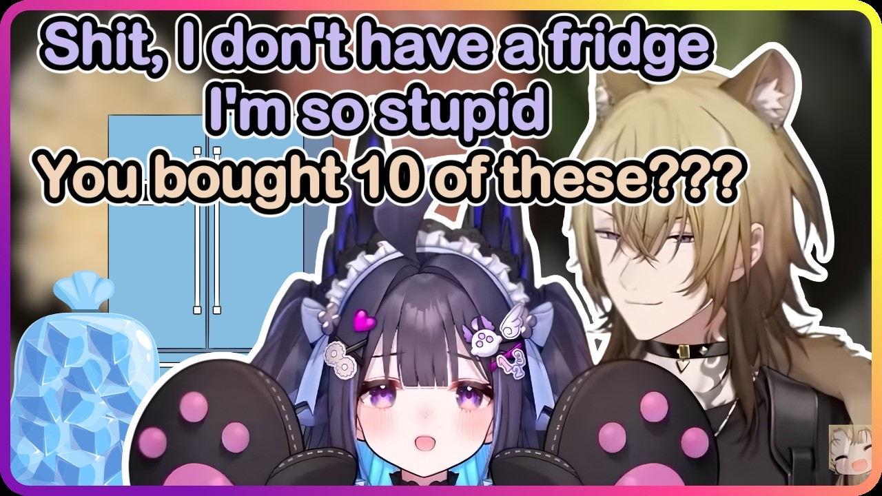 Enna’s failed emergency fridge for storing her pizza dough with Luca🤣