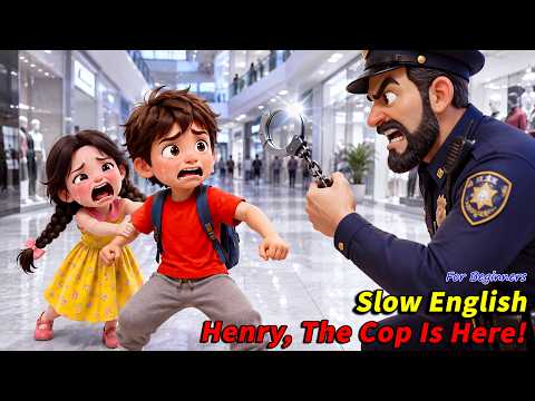 Henry Stole a Robot... Then the Police Caught Him! | Slow English Listening (A2 Level)
