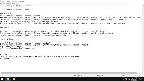 DATAF LOCKER ransomware removal instructions.