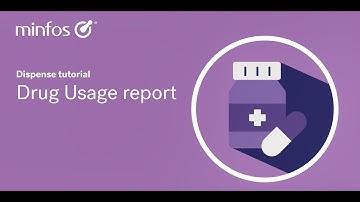 Minfos Drug Usage report