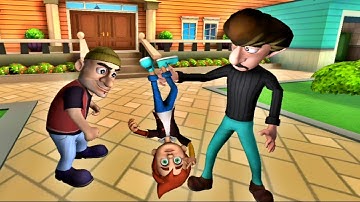 Scary Robber Home Clash New Update New Levels Gameplay (android, ios)